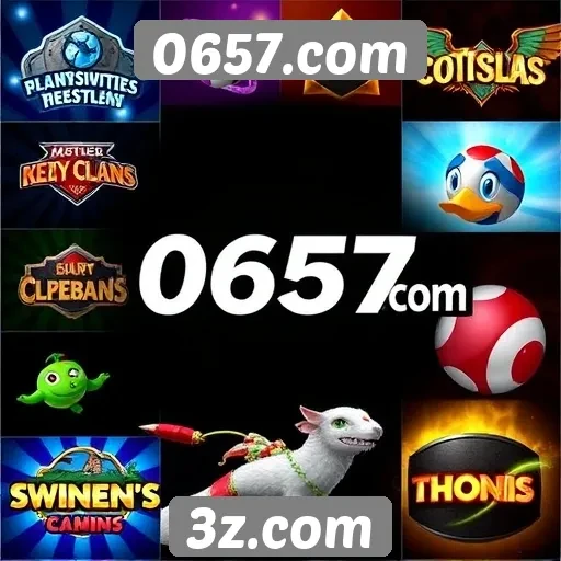 Análise da variedade de jogos disponíveis no 0657.com